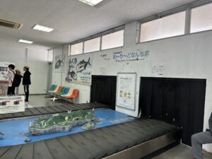 与那国空港手荷物受取所